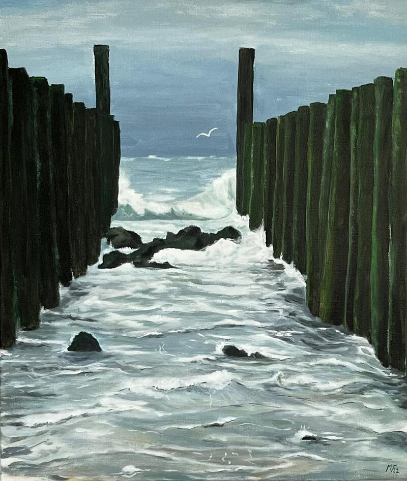 Deur naar de zee