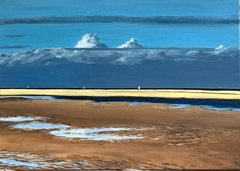 Verlaten strand