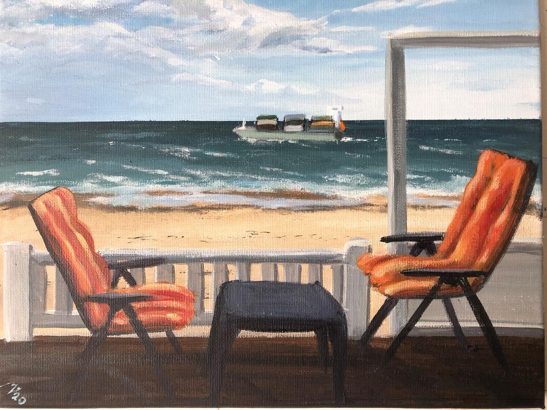 Zicht op zee